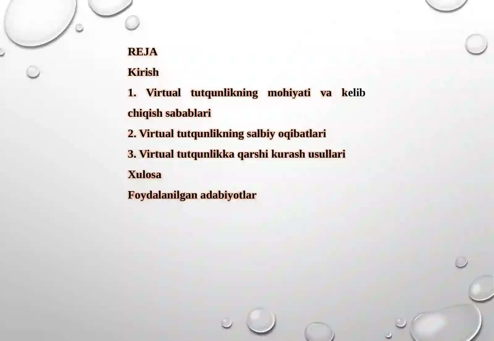 Virtual tutqunlikka qarshi kurash 2