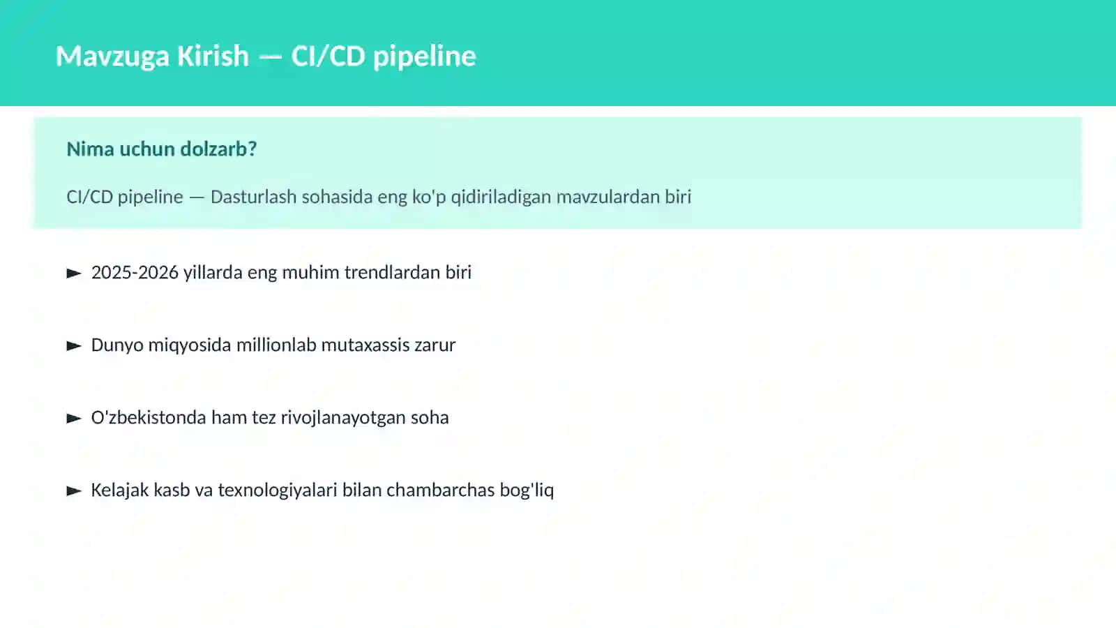 CI/CD pipeline 2