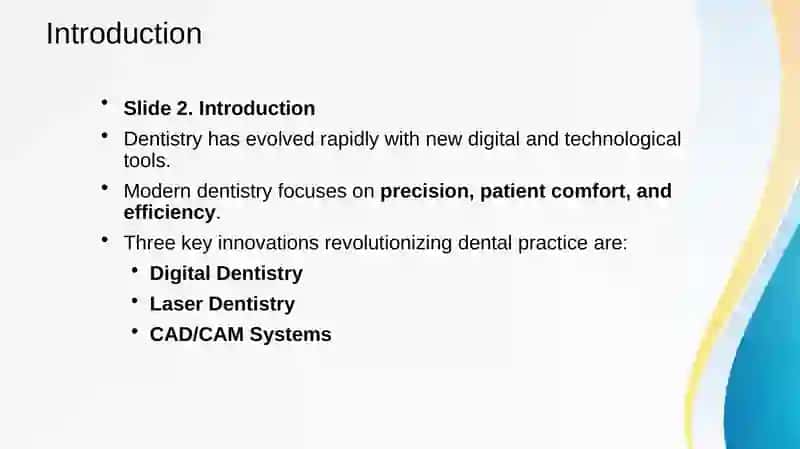 Modern Dentistry: Latest Technological Innovations 2