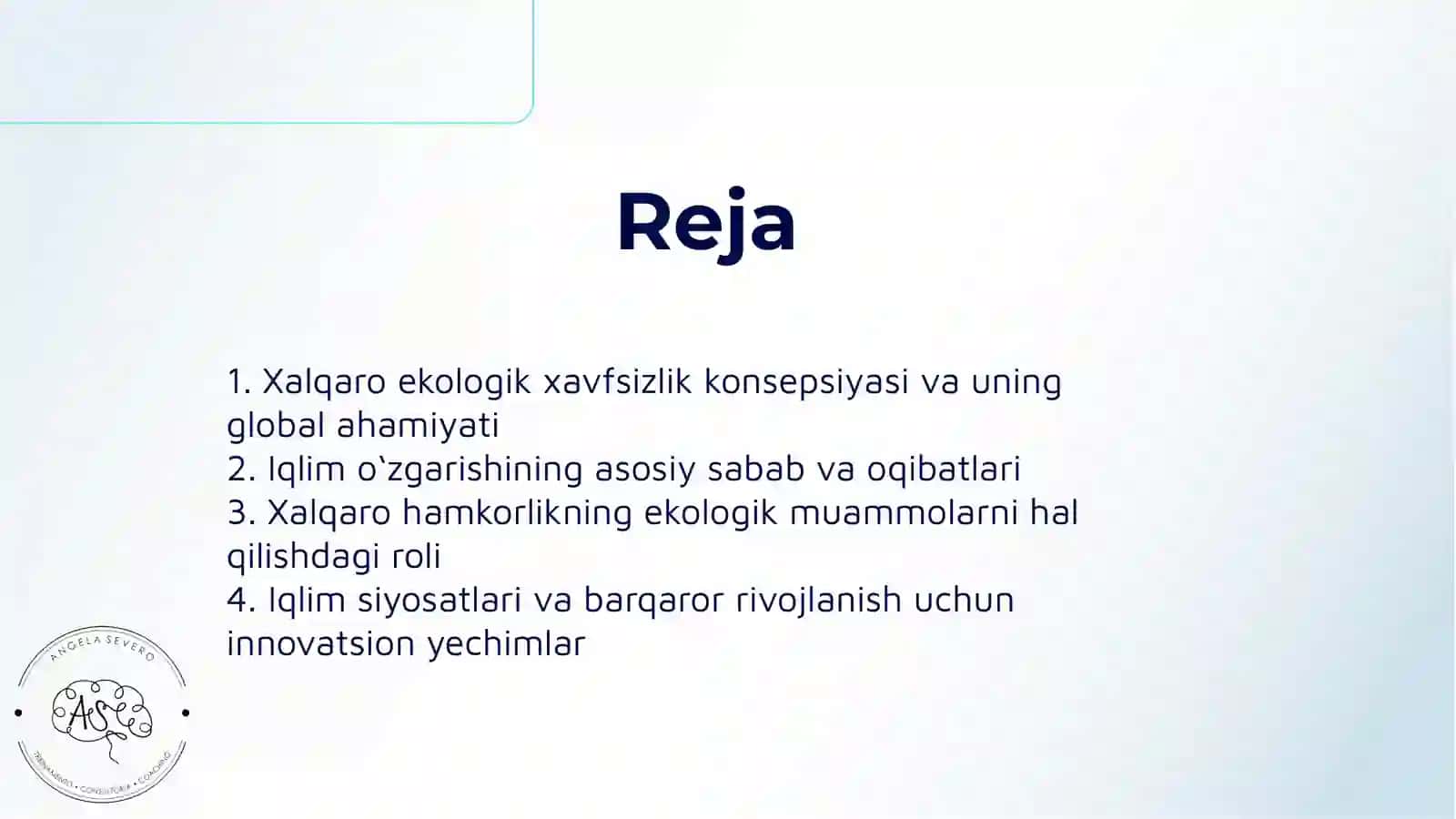 XALQARO EKOLOGIK XAVFSIZLIK VA IQLIM OʻZGARISHI MUAMMOLARINI TAHLIL QILISH 2