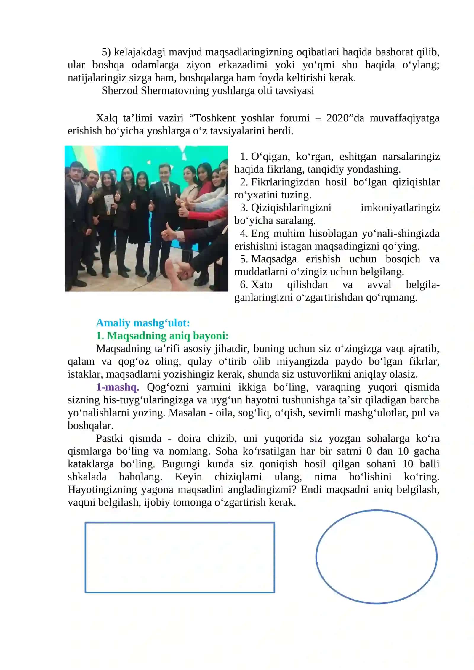 MUVAFFAQIYATGA ERISHISH YOʻLIDA BIRINCHI QADAM 2
