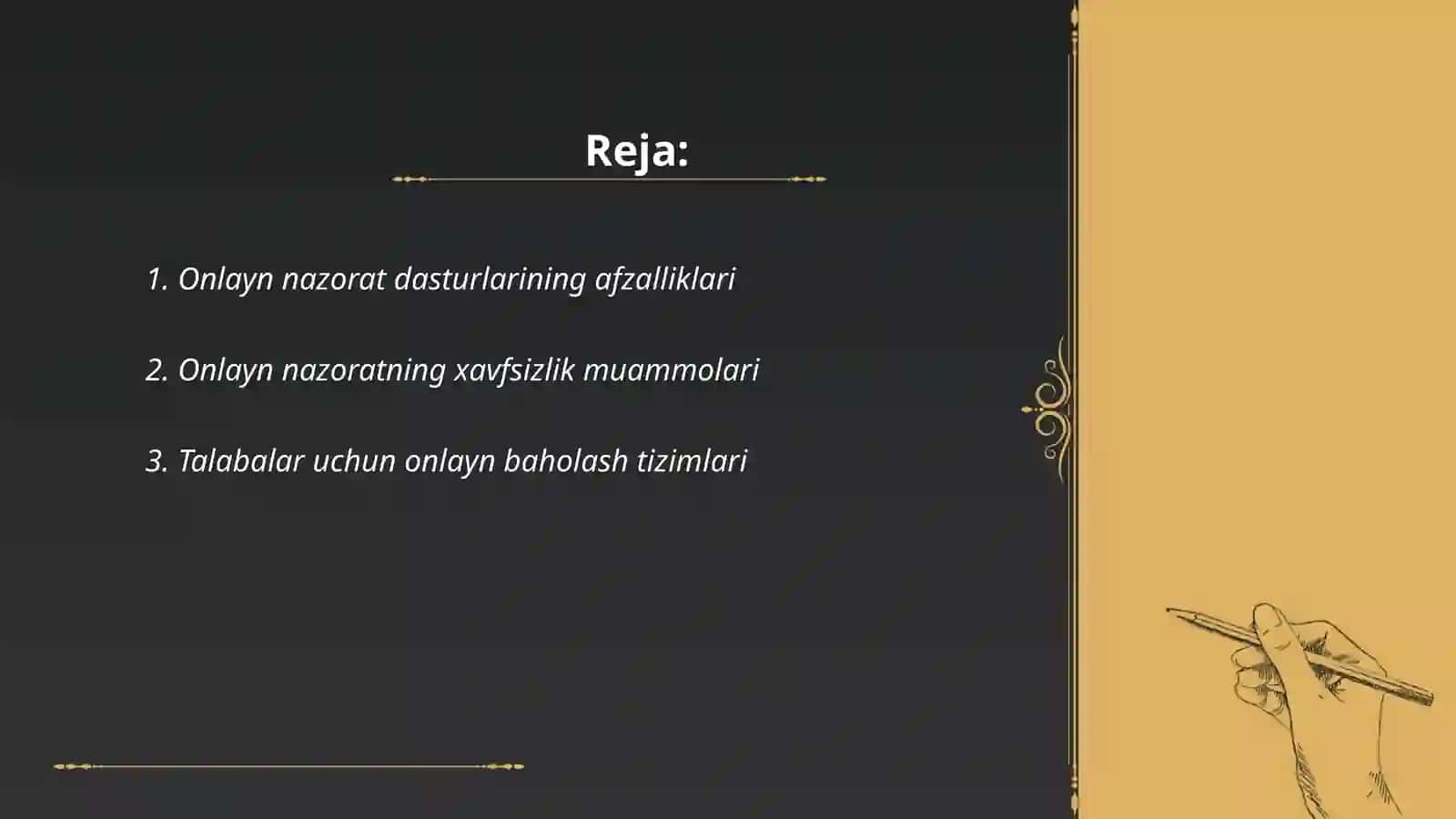 Onlayn nazorat dasturlari 2