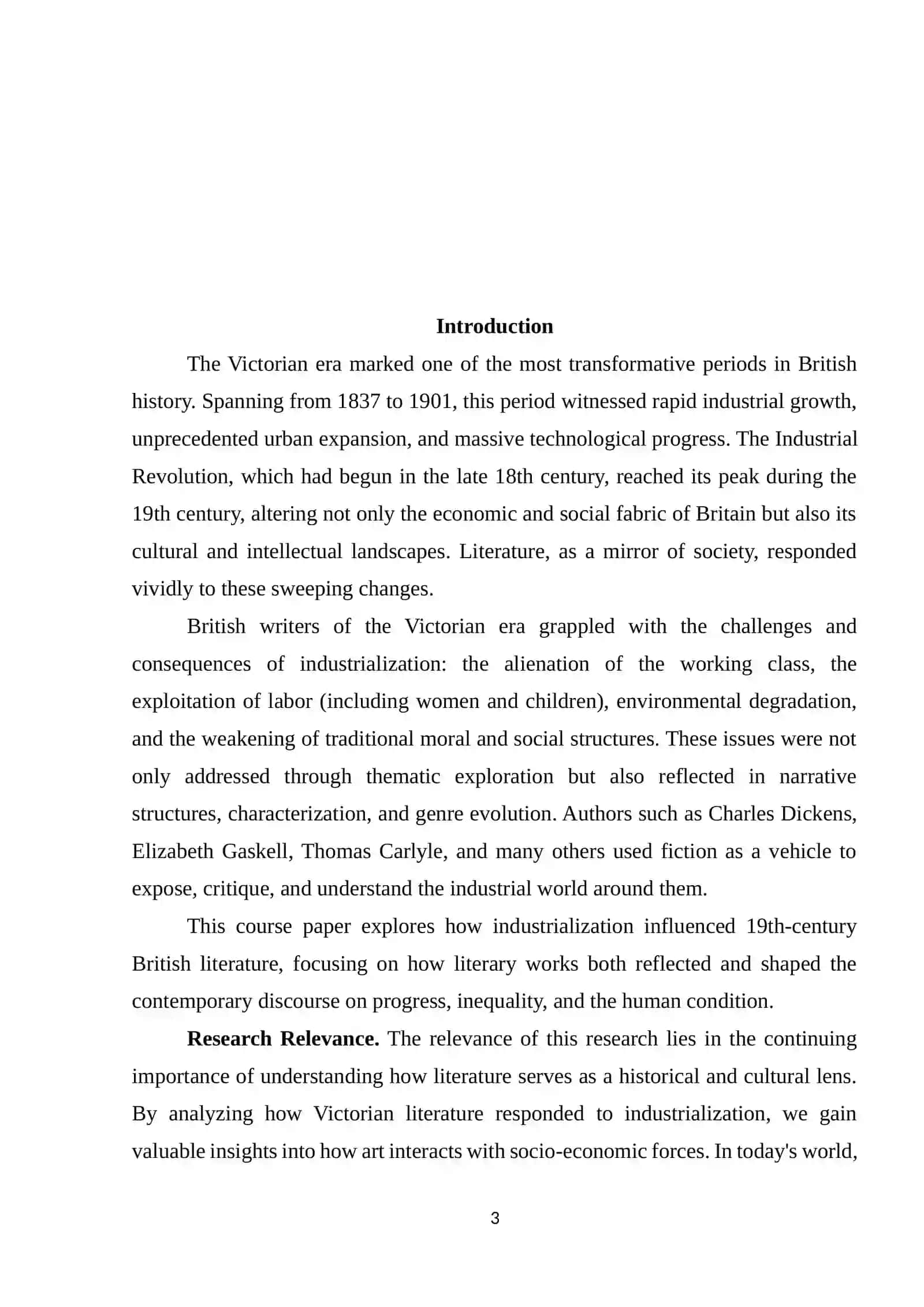 Introduction to Victorian Industrialization 2