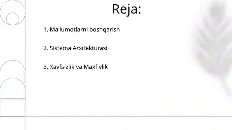 Axborot Tizimlarining Tushunchalari 2