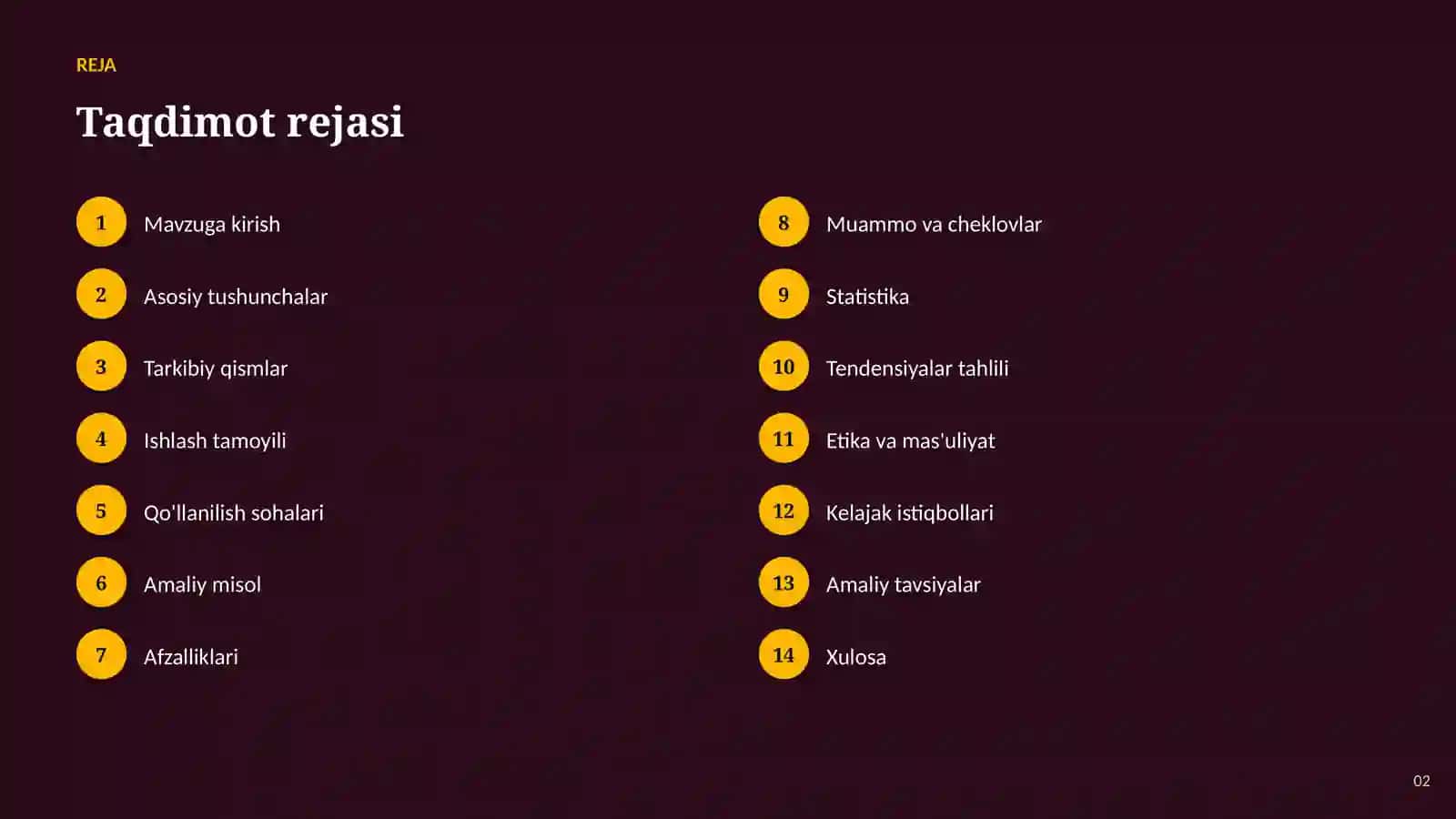SUN'IY INTELLEKT ASOSLARI 2