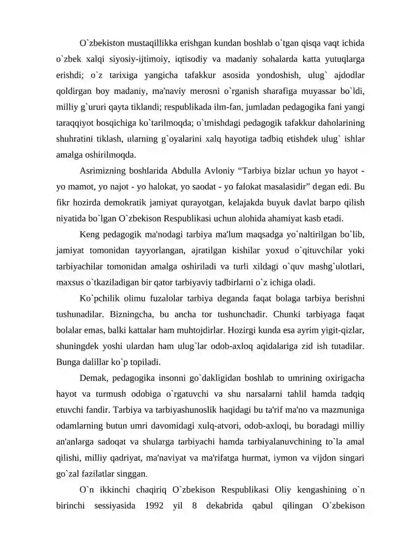 Kadrlar tayyorlash Milliy dasturi 2