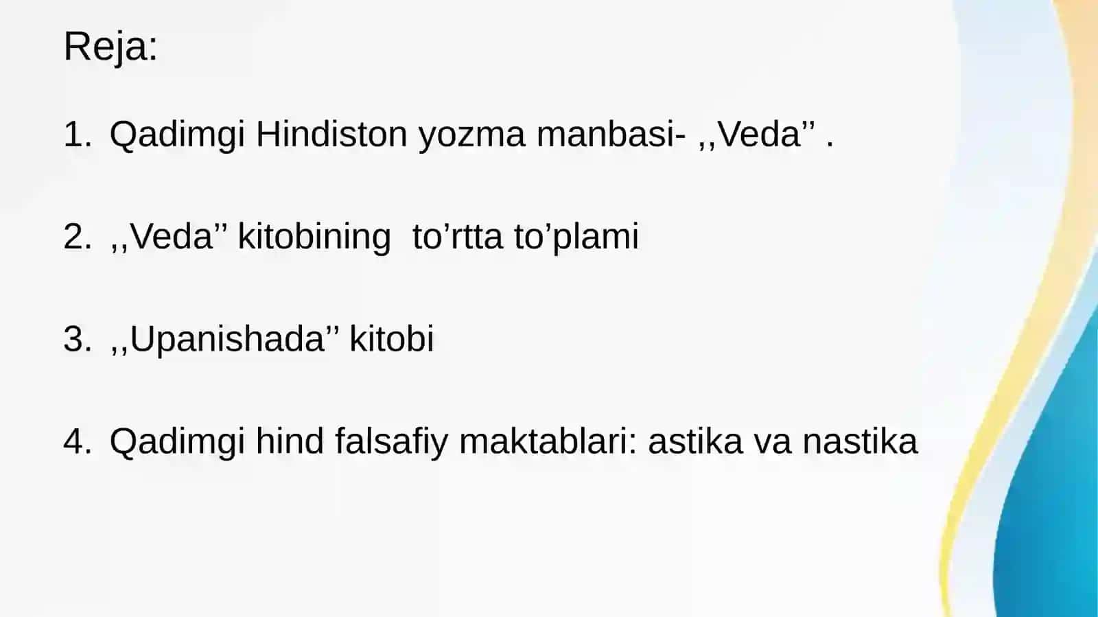 Qadimgi Hind falsafasi 2