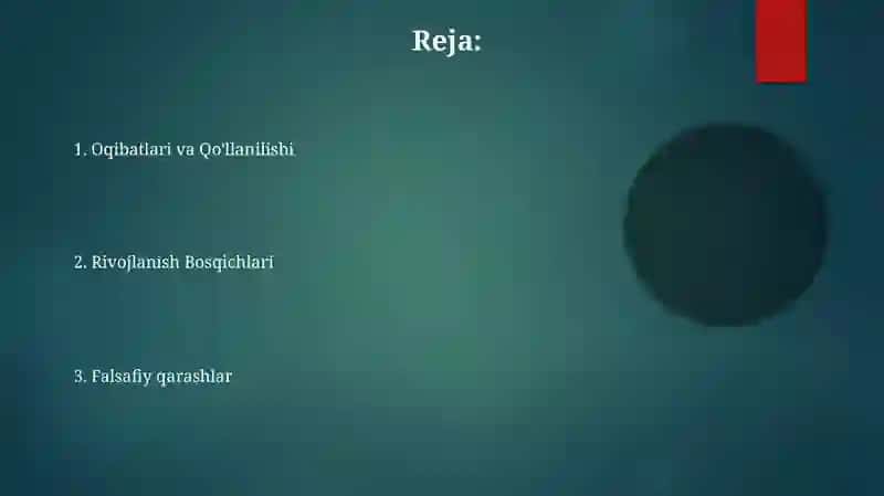 Falsafiy tafakkur taraqqiyot bosqichlari 2