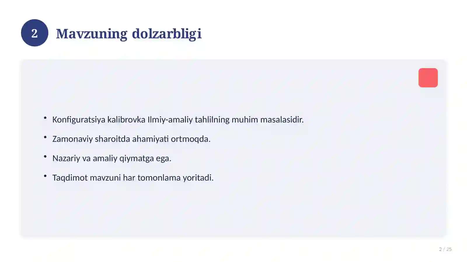 Konfiguratsiya kalibrovka 2