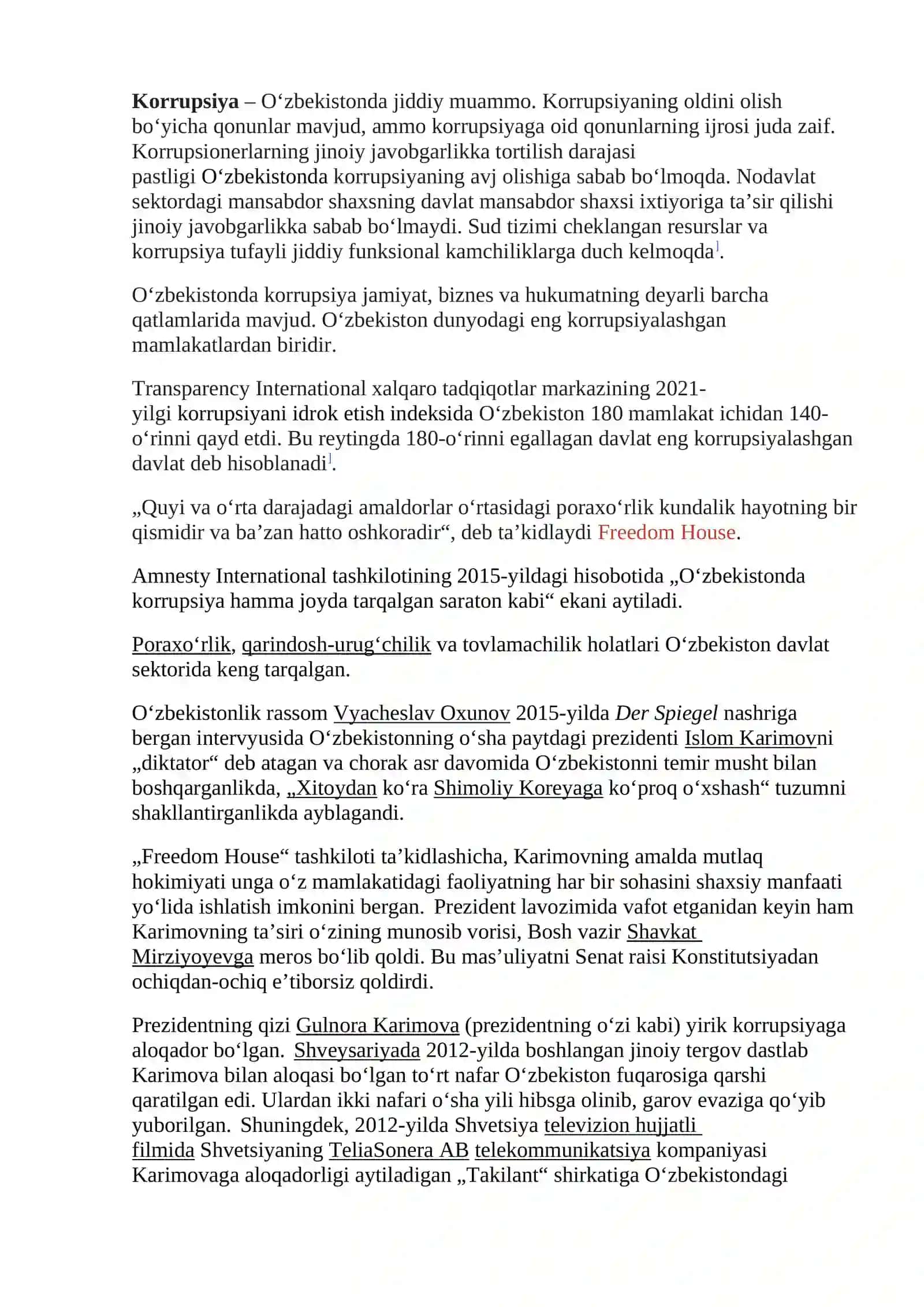 O’zbekistonda korrupsiyaga qarshi kurash mexanizmlari 2