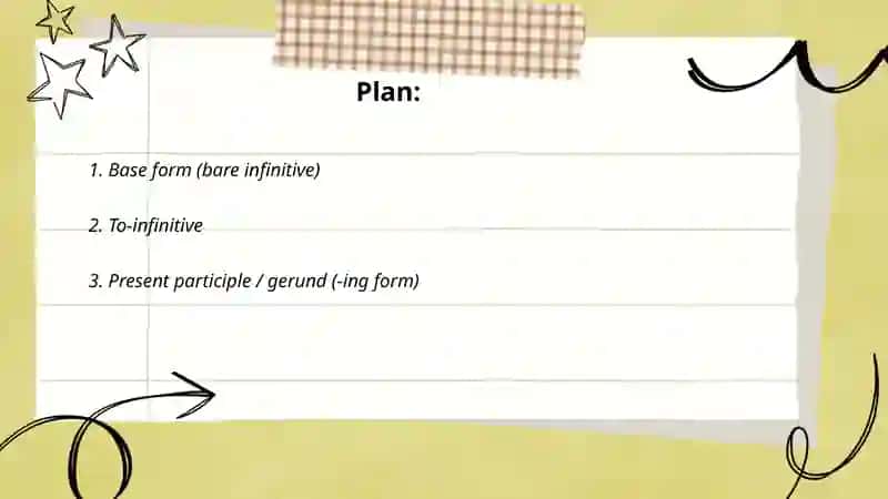 Verb forms 2