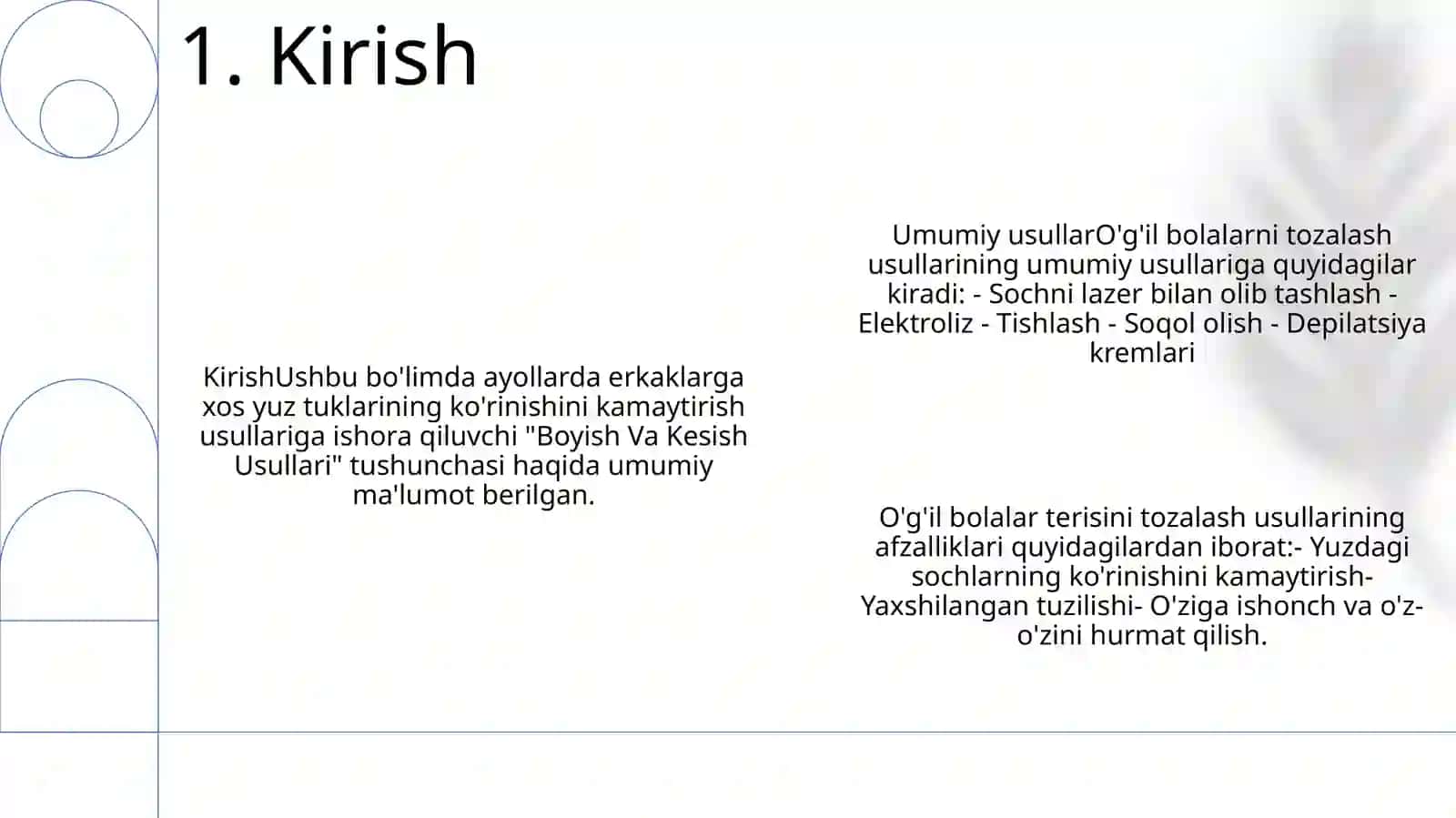 Boyish Va Kesish Usullari 2