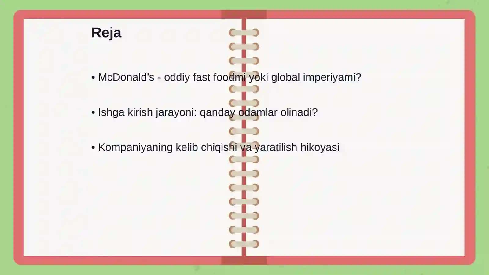 McDonald's Tarixi 2