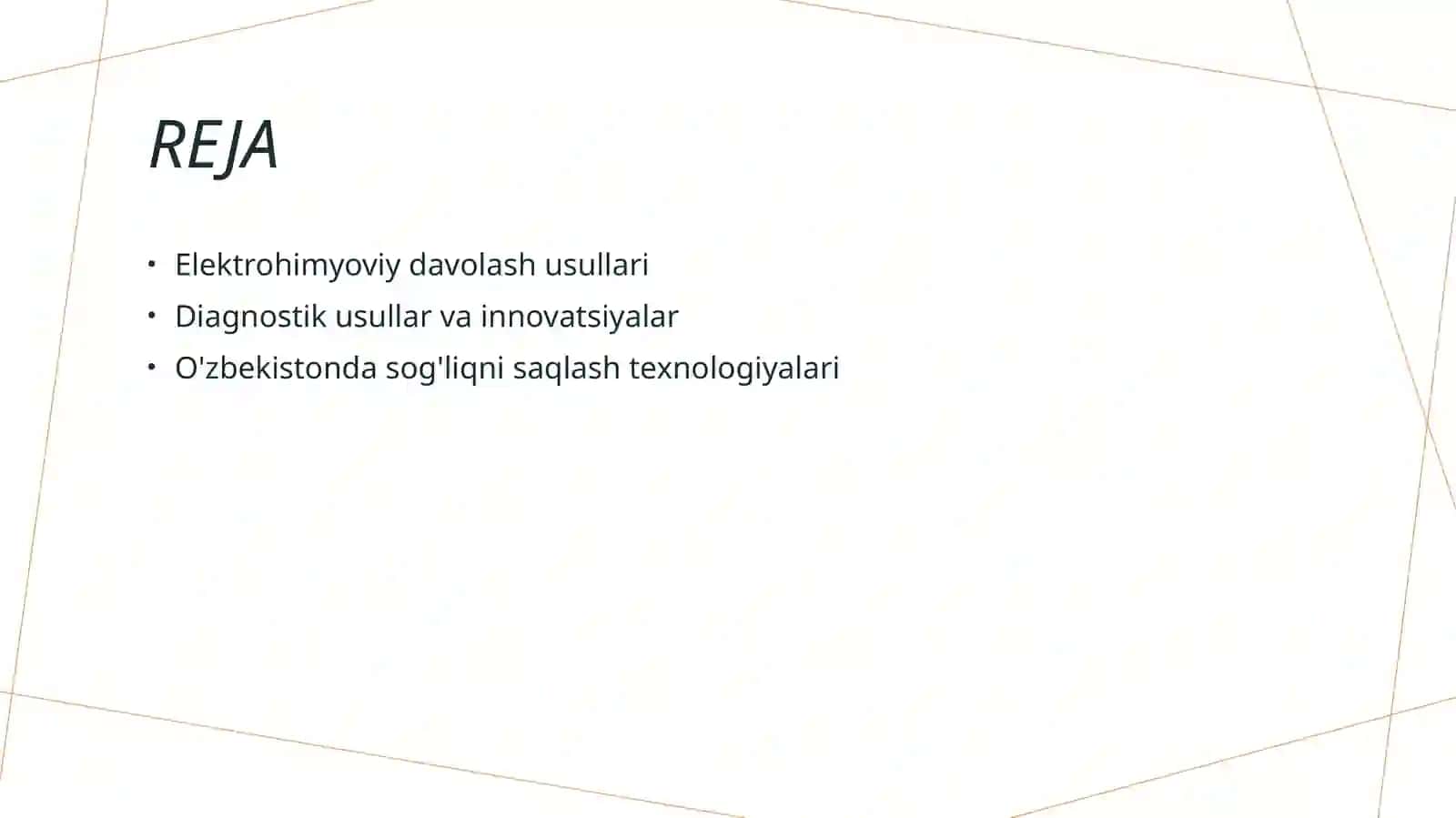 Elektrkimyoviy davolash va diagnostika usullari 2