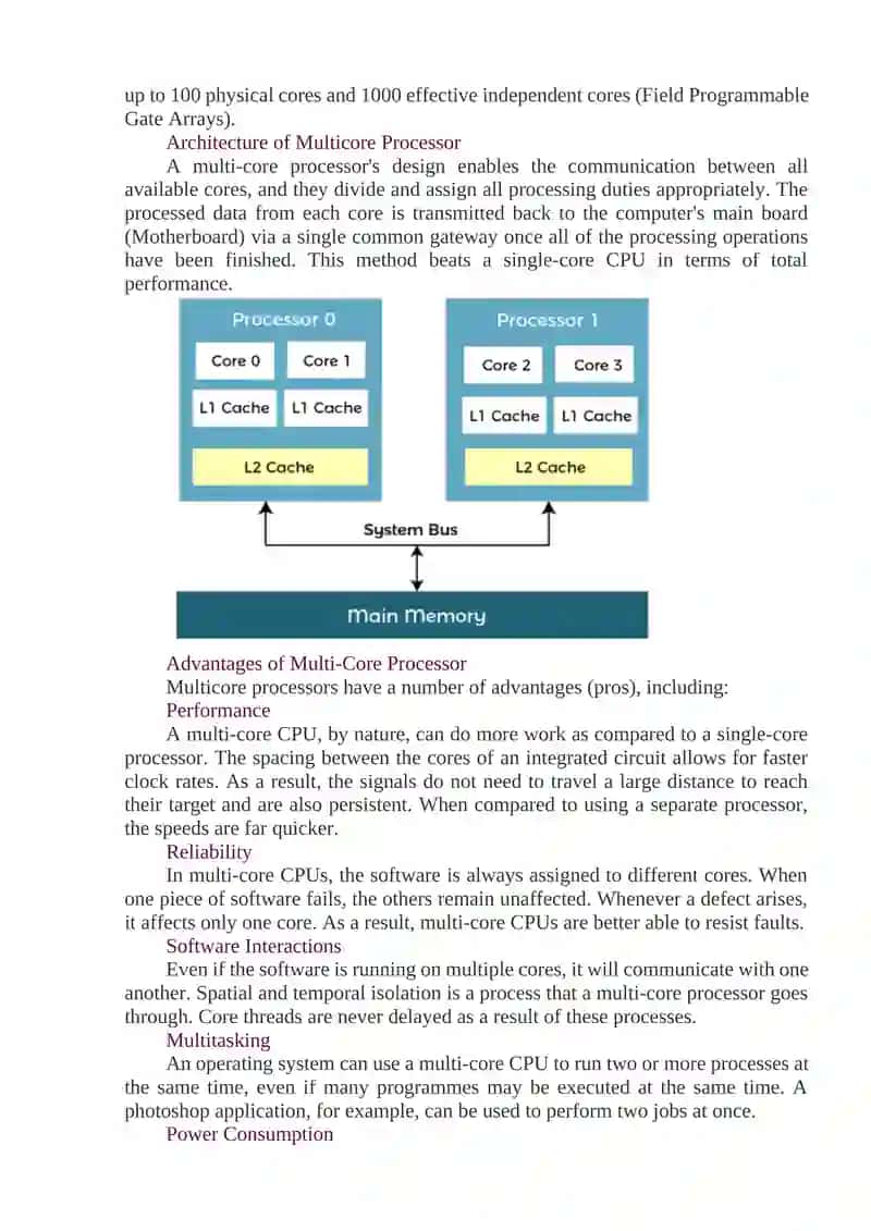 ARCHITECTURE OF MULTI-CORE PROCESSORS 2