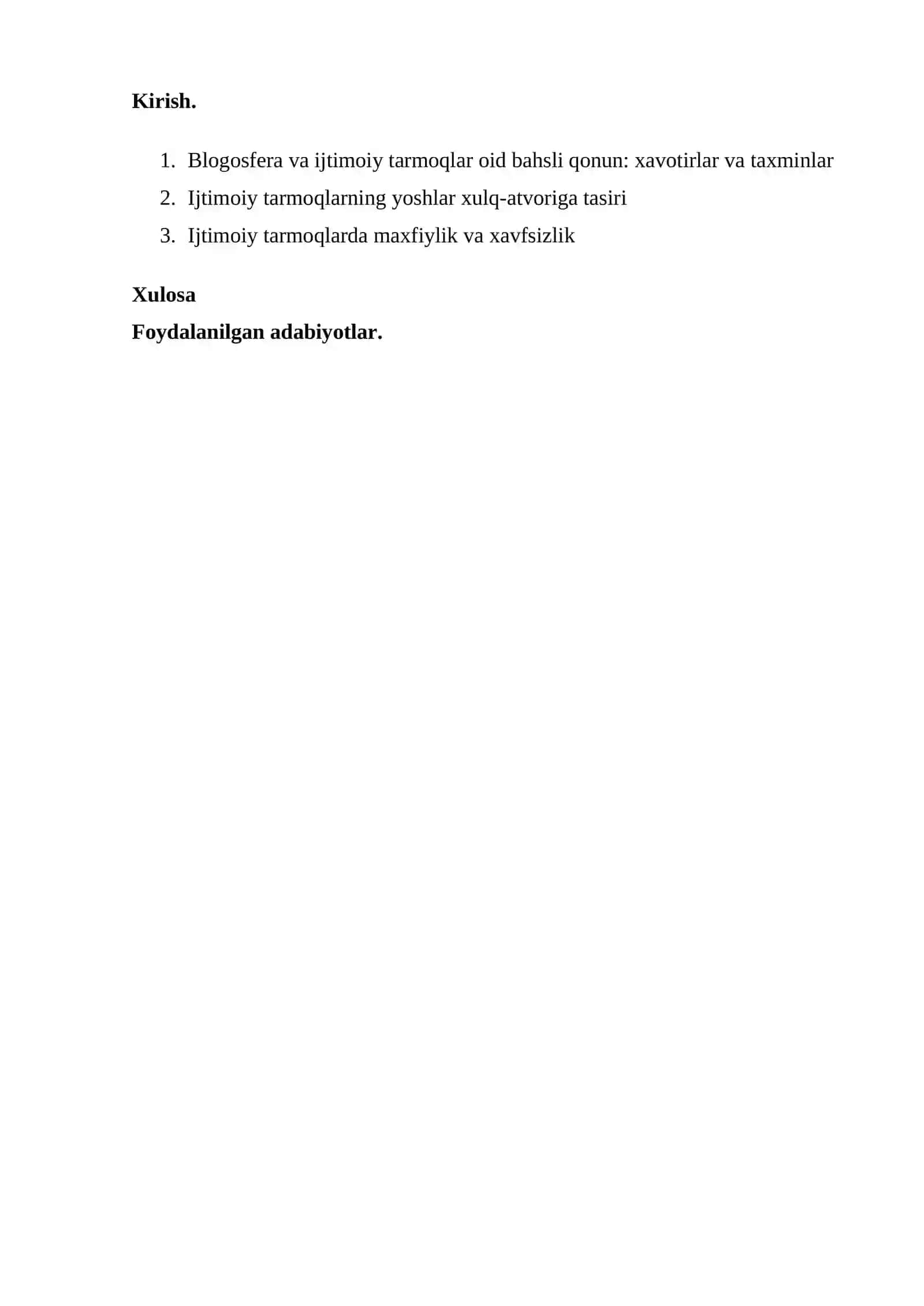 Blogosfera va ijtimoiy tarmoqlar bilan hamkorlik 2