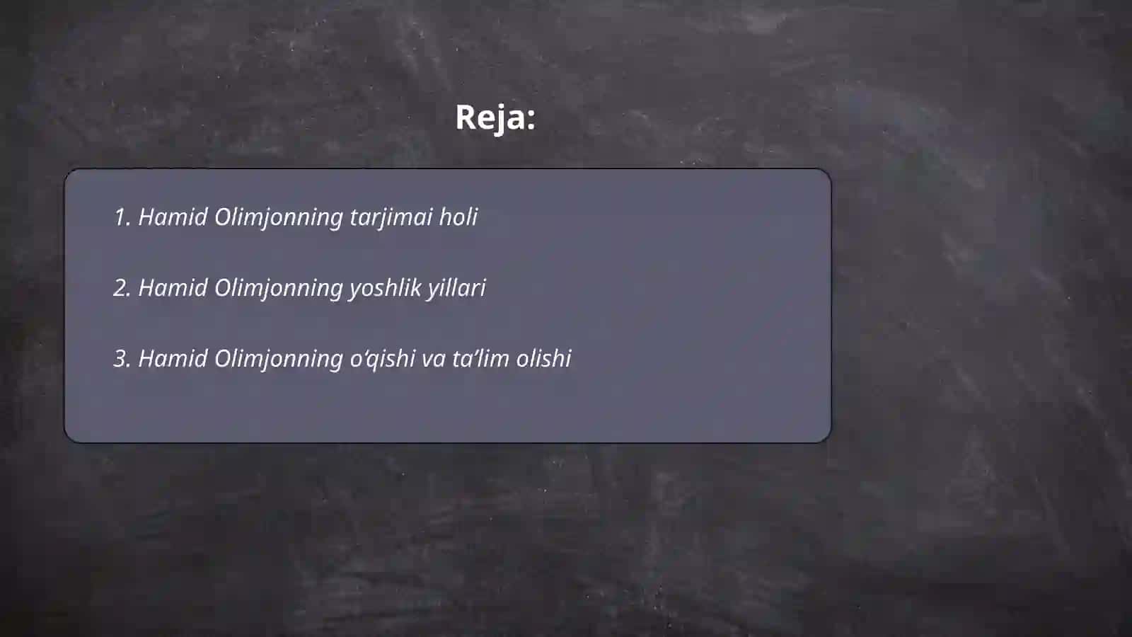 Hamid Olimjon hayoti va ijodi hamda asarlaridan namunalar 2