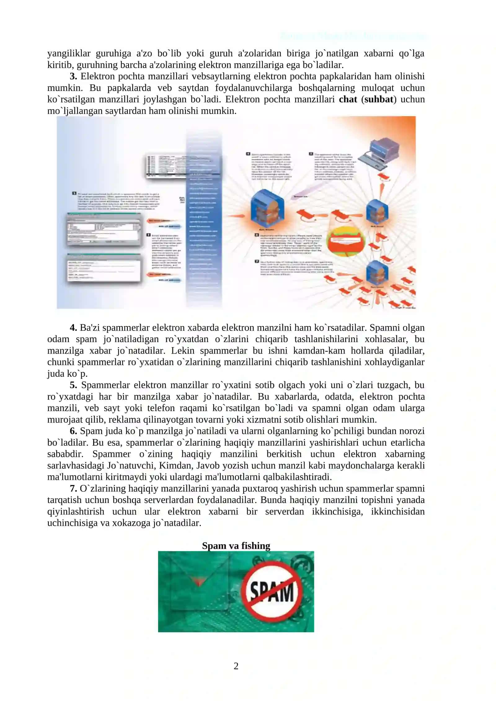 Spam va unga qarshi kurash 2