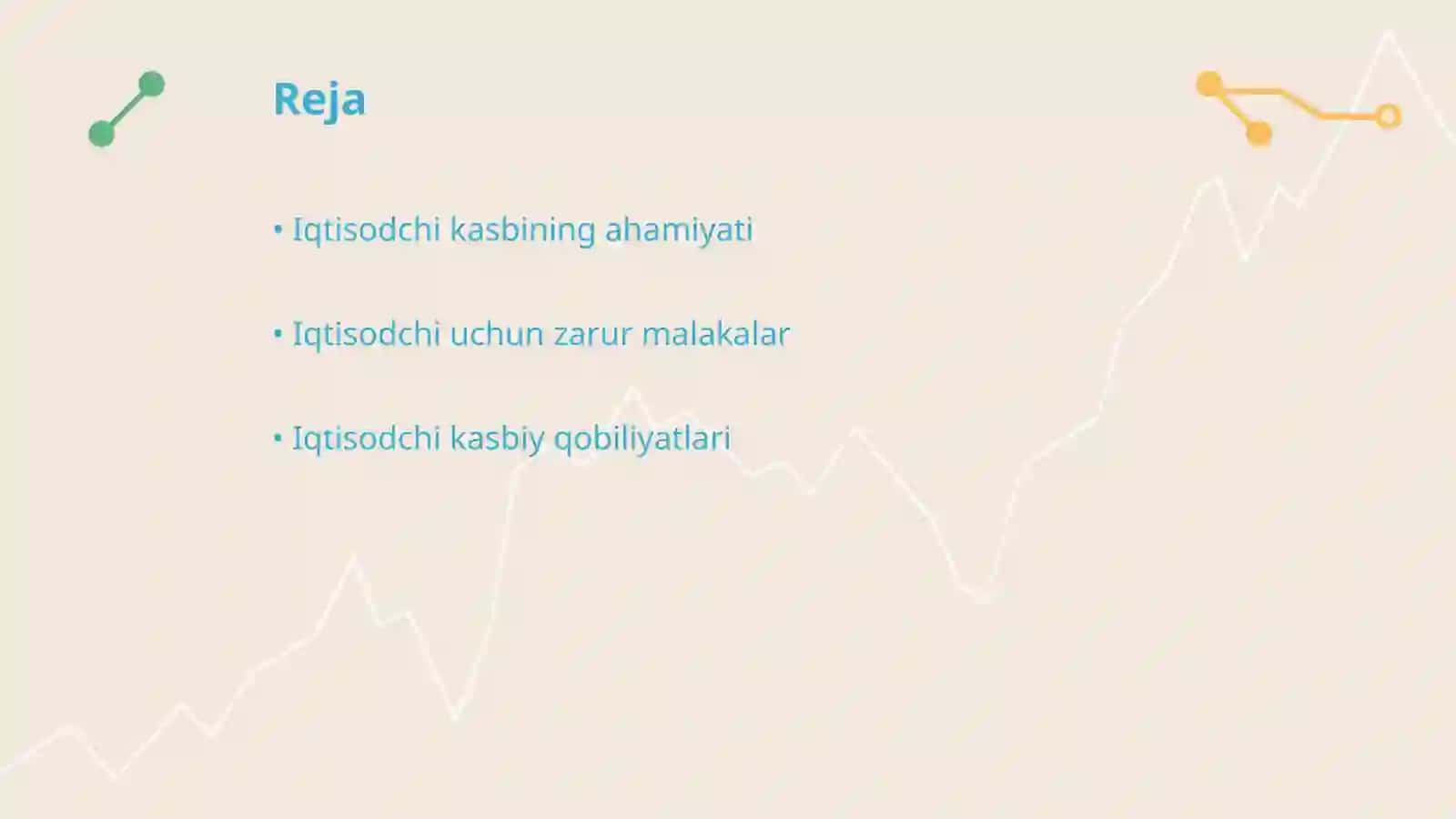 Iqtisodchiga oid kasbiy talablar va malakalar 2