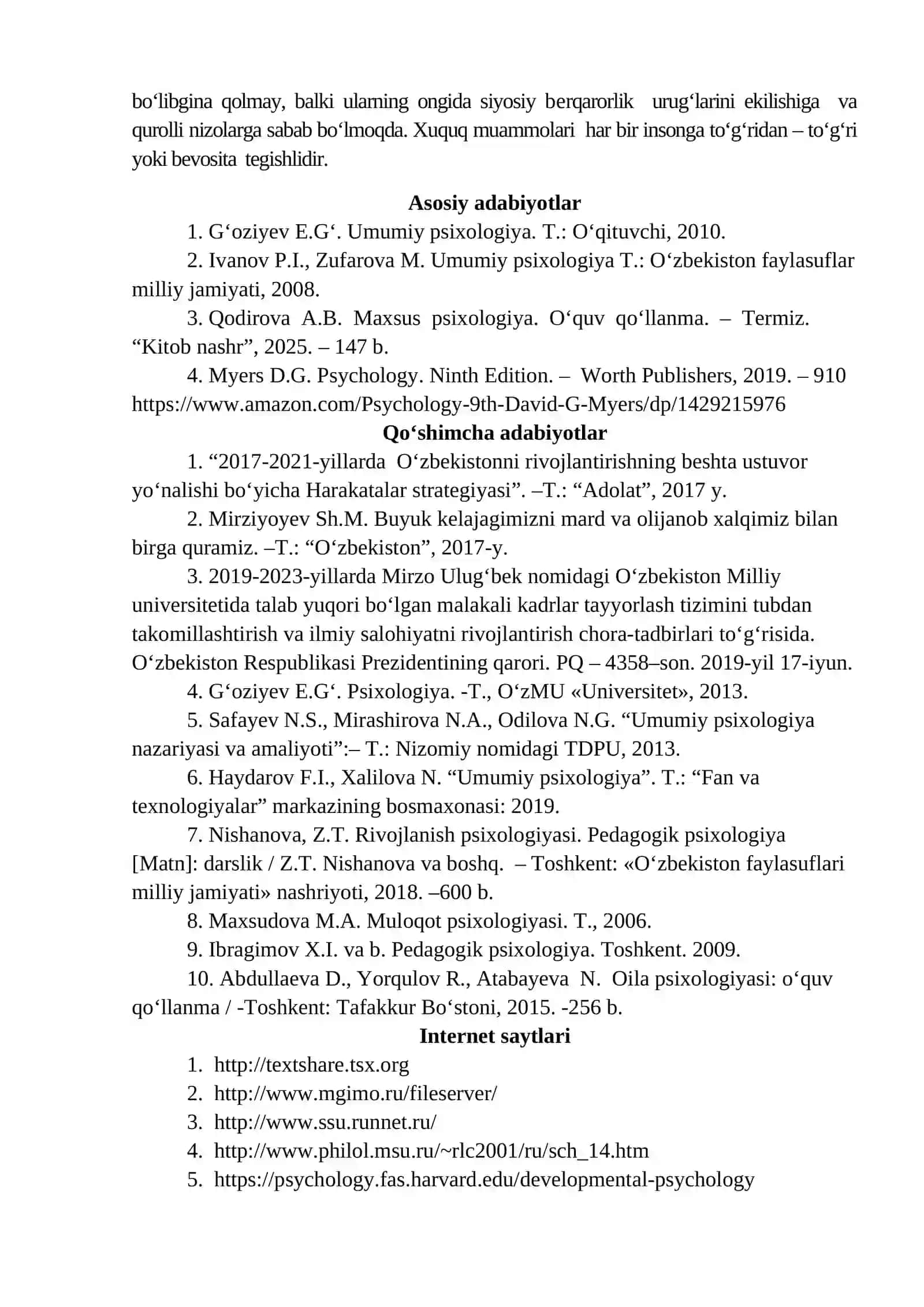 MAXSUS PSIXOLOGIYA 2