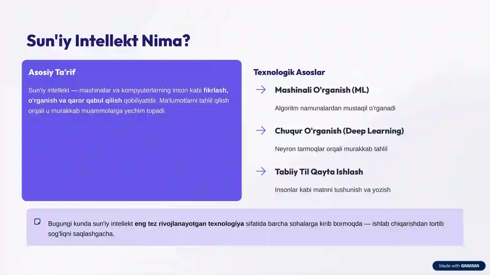 Sun'iy Intellekt va Iqtisodiyot 2