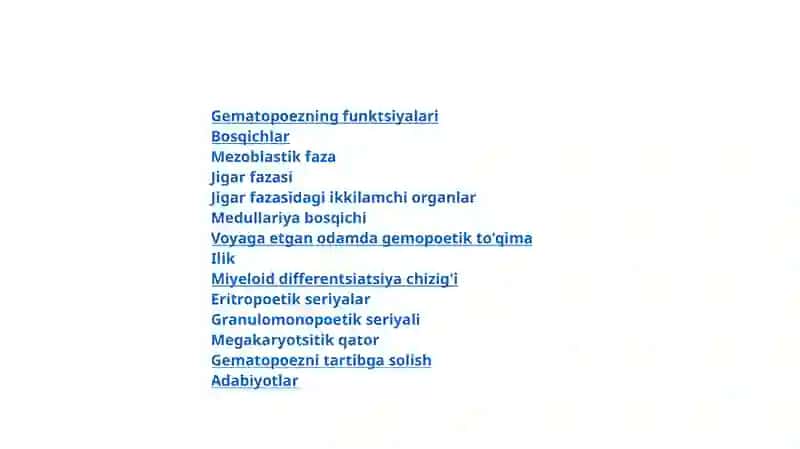 GISTOLOGIYA FANIDANMUSTAQIL ISH 2