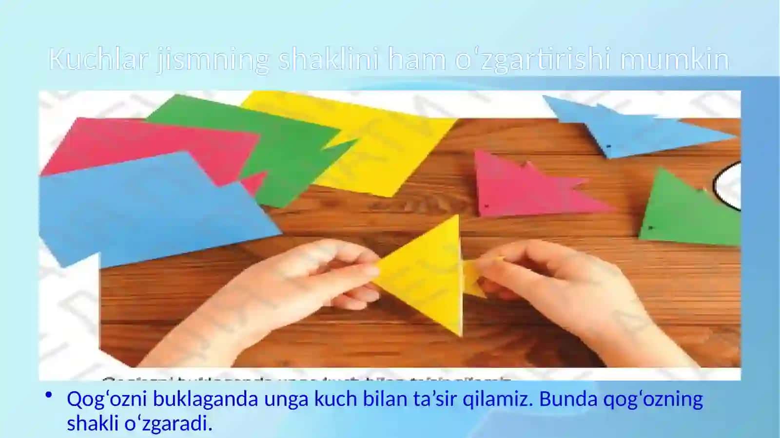 Harakatlanayotgan jismlarga tasir etuvchi kuchlar 3-qism 2