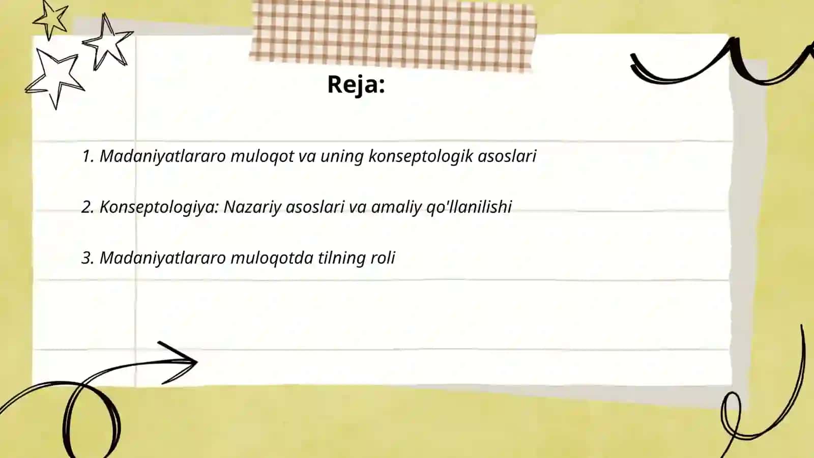 Madaniyatlararo muloqotda konseptologik yo'nalish 2