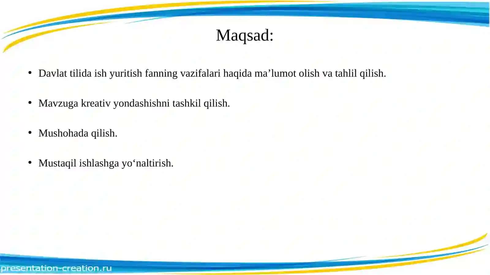 Davlattili haqidagi qonunlarni o'rganish va uningdagi jjat yurutuvlari yuzasida moddalar tahlili 2