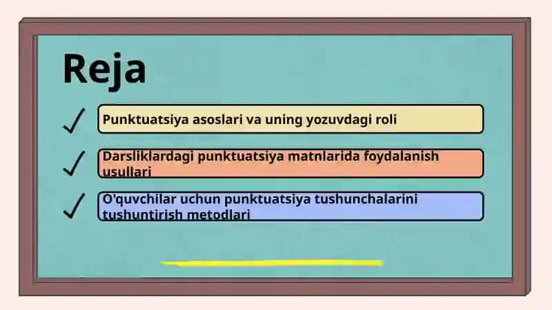 Boshlangʻich sinf darsliklarida punktuatsiyaga oid materiallarni tahlil qilish 2