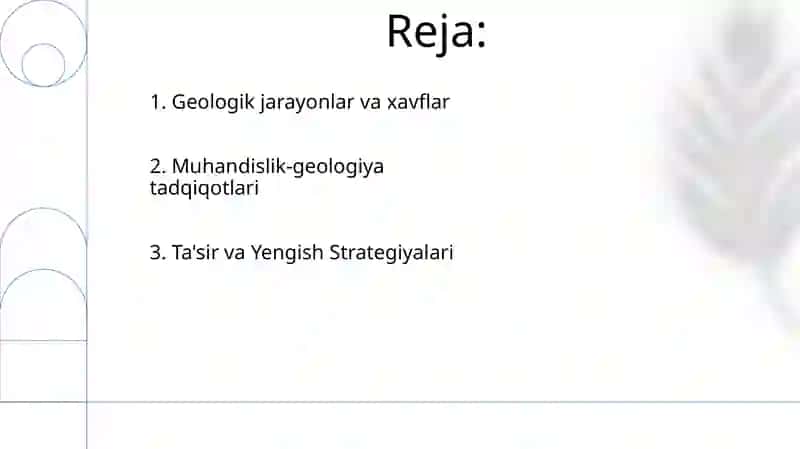Fizik geologik va injener geologik jarayonlar hodisalar va ularning tasiri 2
