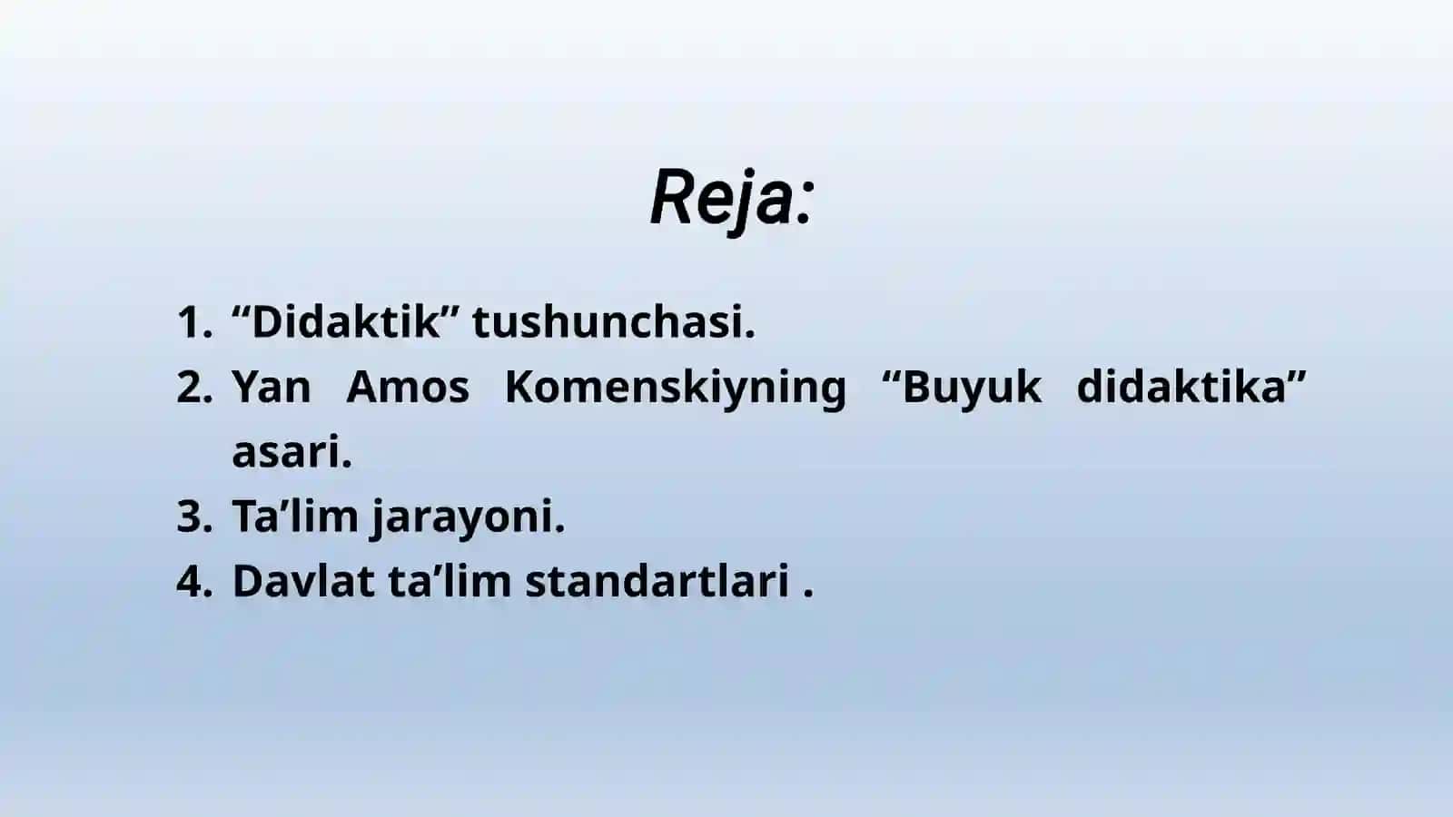 Ta'limjarayonining mohiyati 2