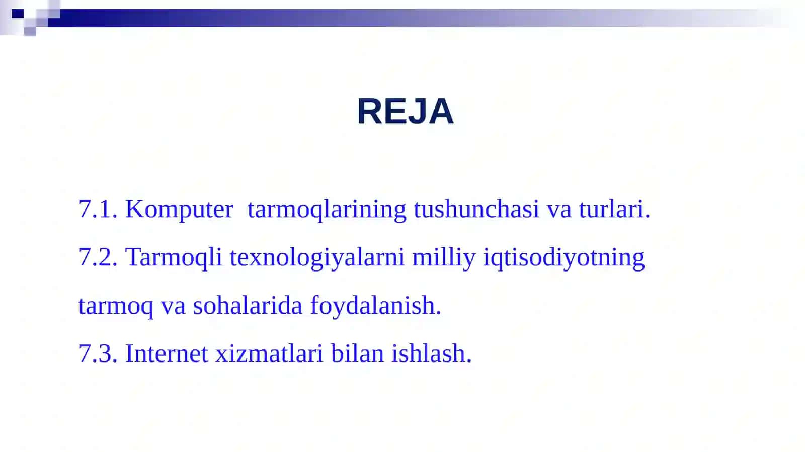 Kompyutertarmoqlaritushunchasivaturlari 2