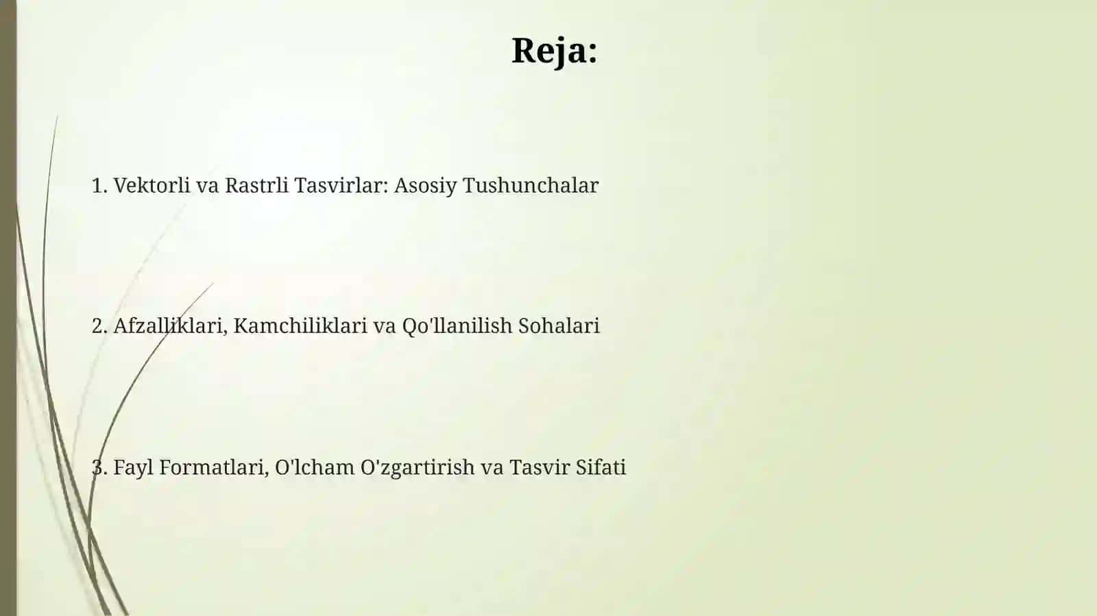 Vektorli va Rastrli Tasvirlar 2
