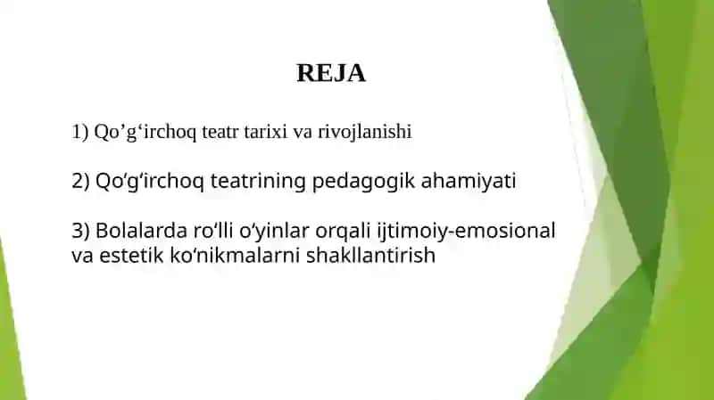 QO’GʻIRCHOQ TEATRIDA RO’LLI O’YINLARNI RIVOJLANTIRISH 2