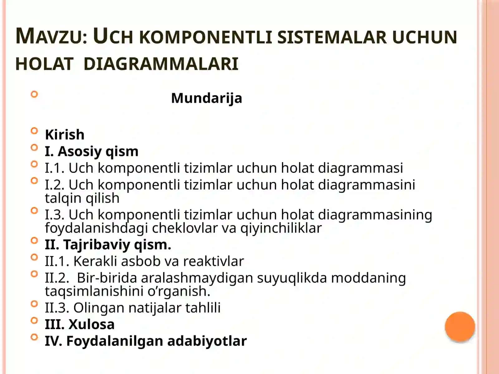 Tajribaviy qism 2