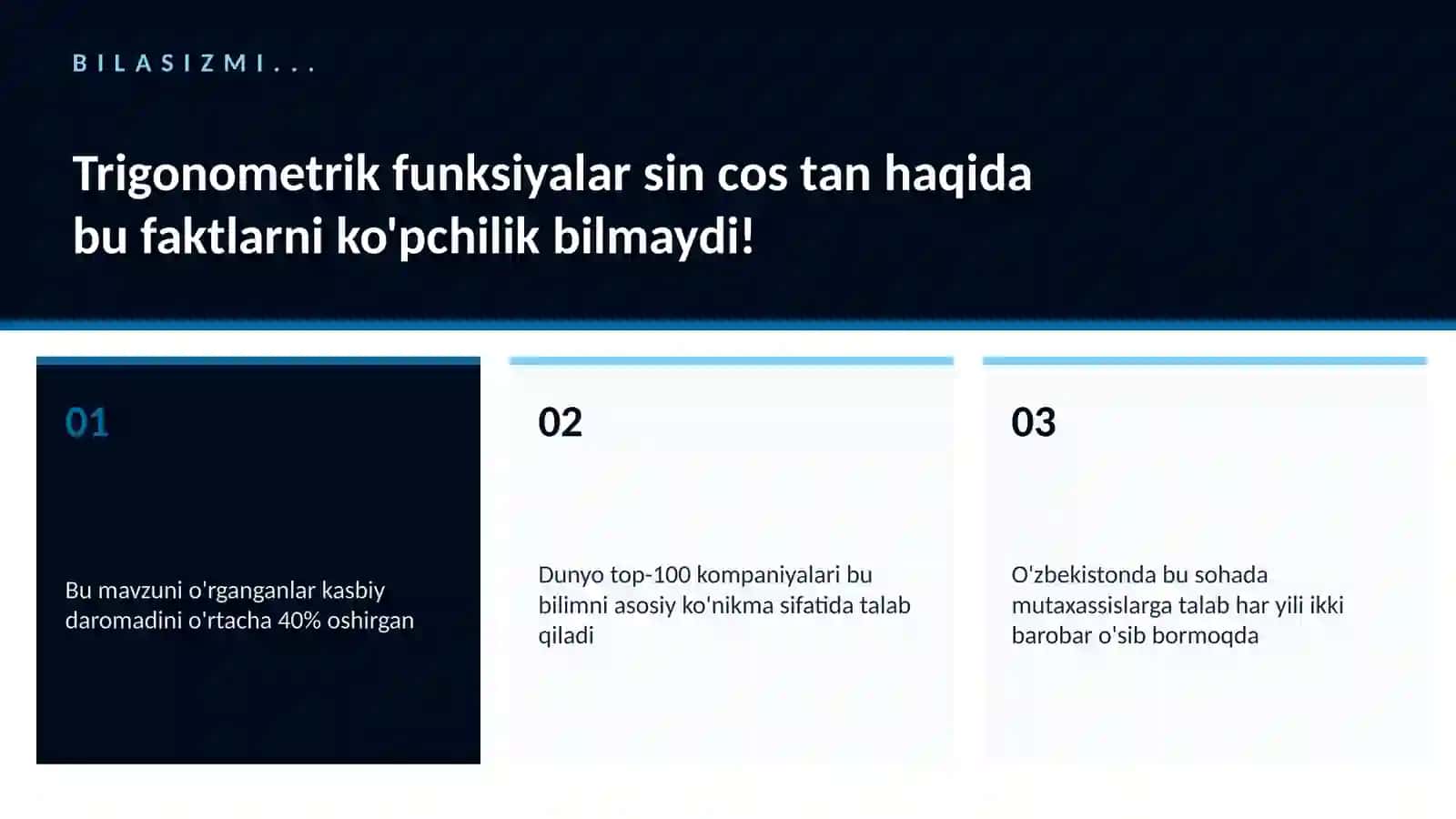 Matematika - Uy vazifalari 2
