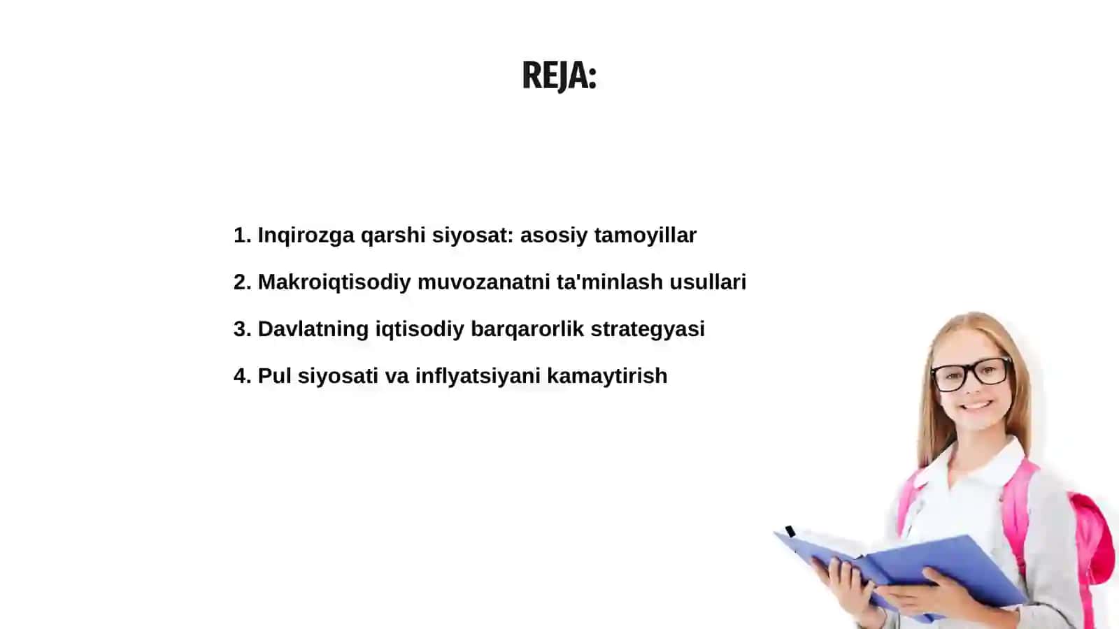 Inqirozga qarshi siyosat va makroiqtisodiy muvozanatini taʼminlash 2