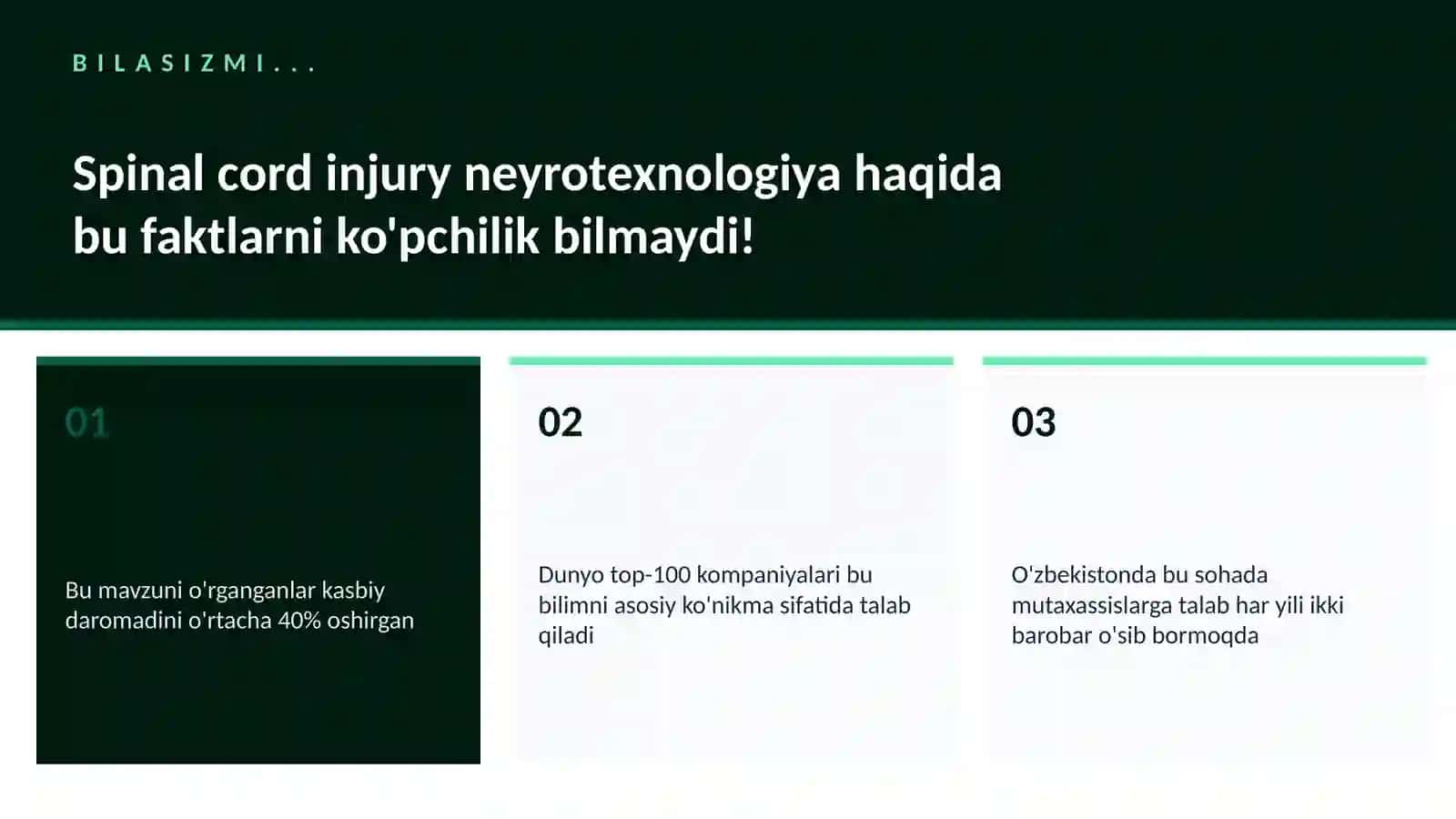 NEYROTEXNOLOGIYA VA MIYA 2
