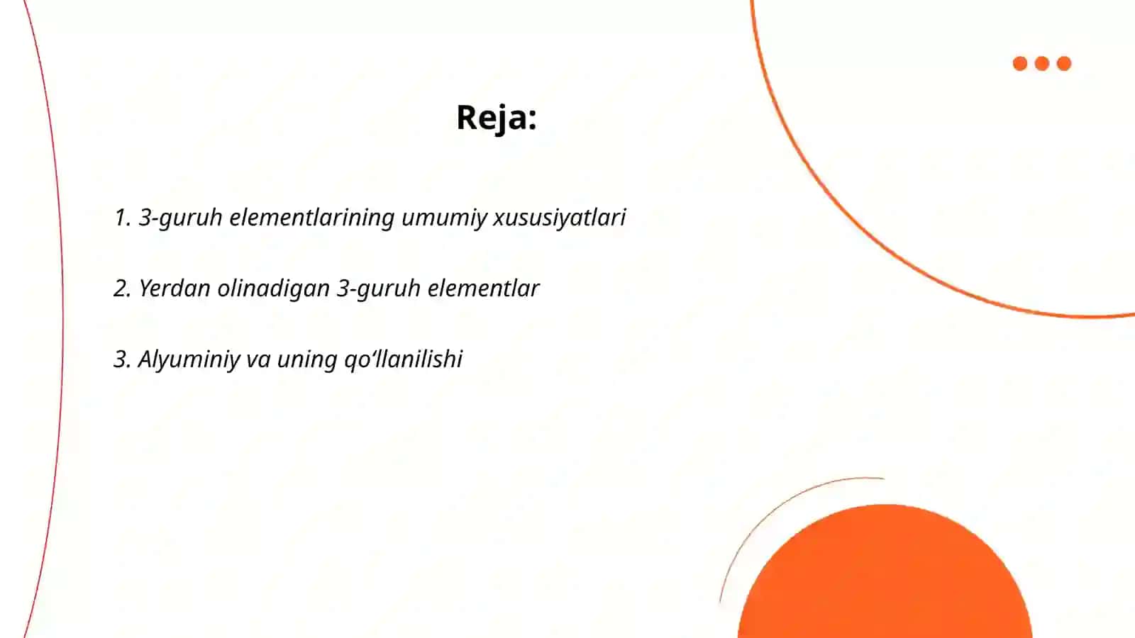 3-guruh elementlar haqida 2