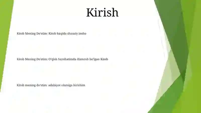 Kitob Mening DoʻStim 2