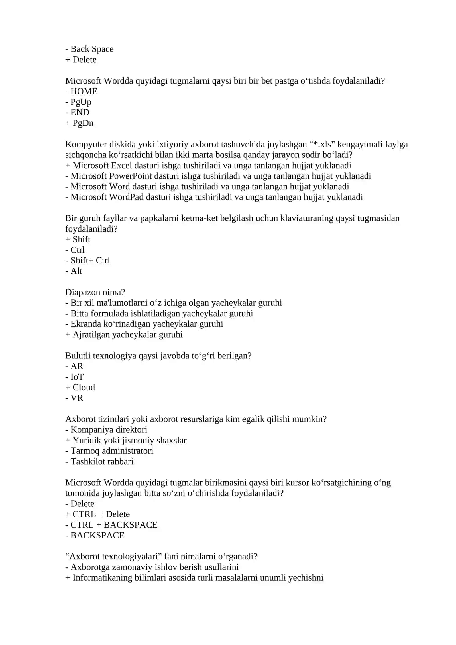 ARGOS AKT TEST 20 ta 2