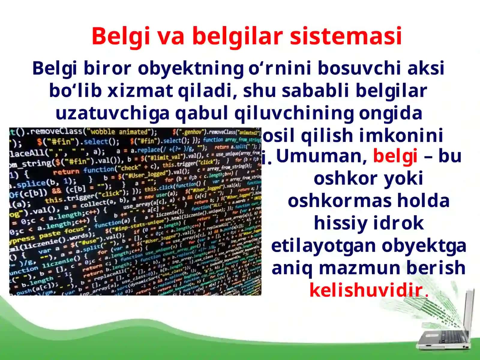 Axborotlarni kodlash usullari 2