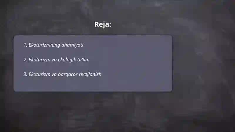Ekoturizm 2