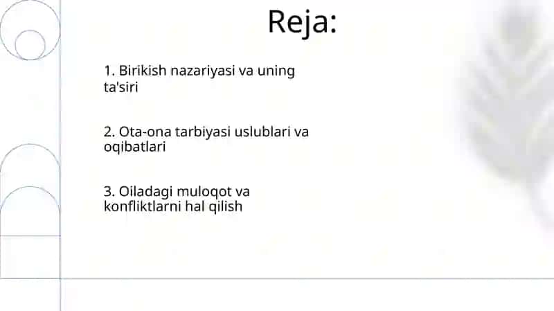Ota-ona va bola munosabatlari psixologiyasi 2
