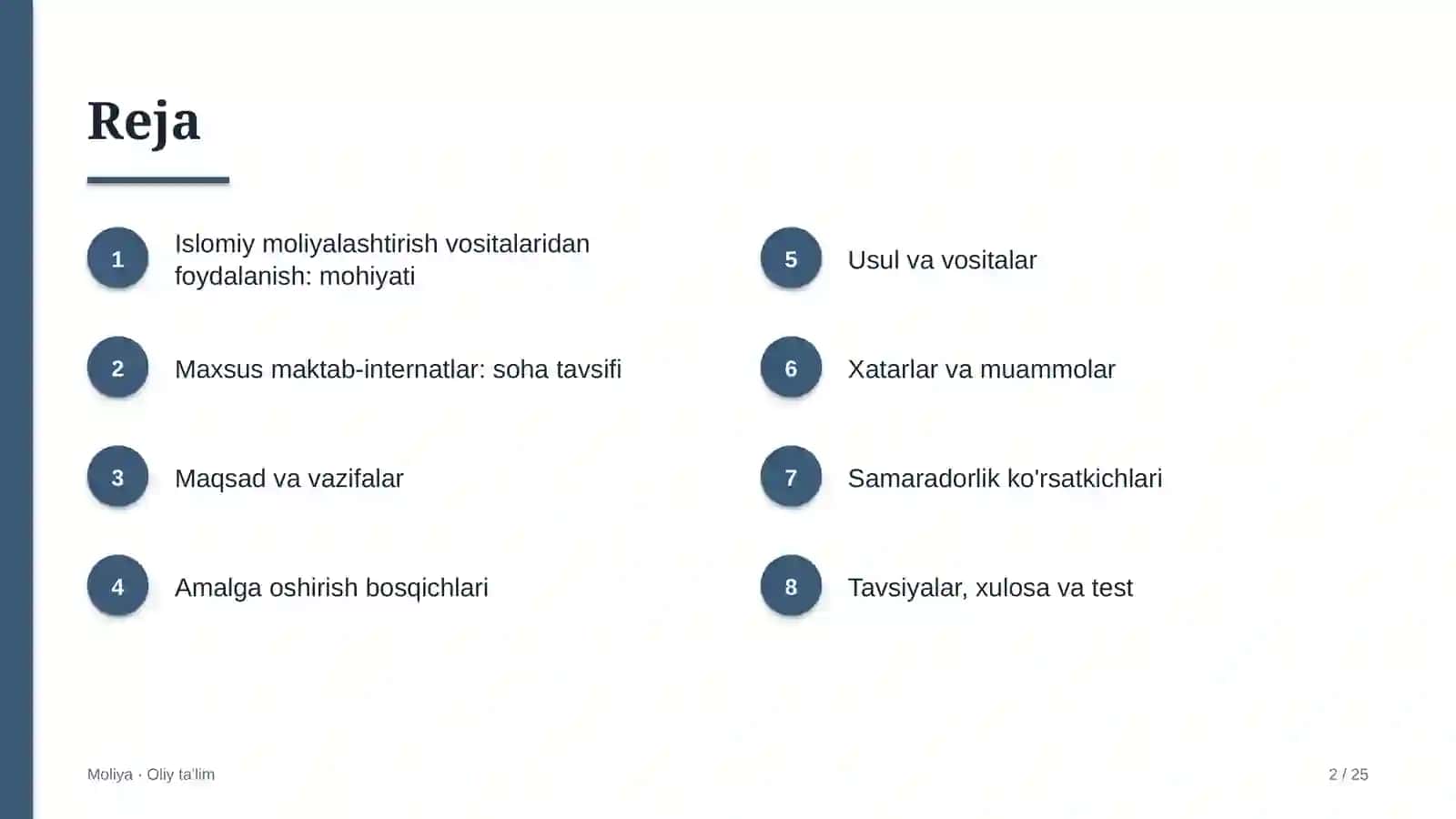maxsus maktab internatlarda islomiy moliyalashtirish vositalaridan foydalanish 2954 2