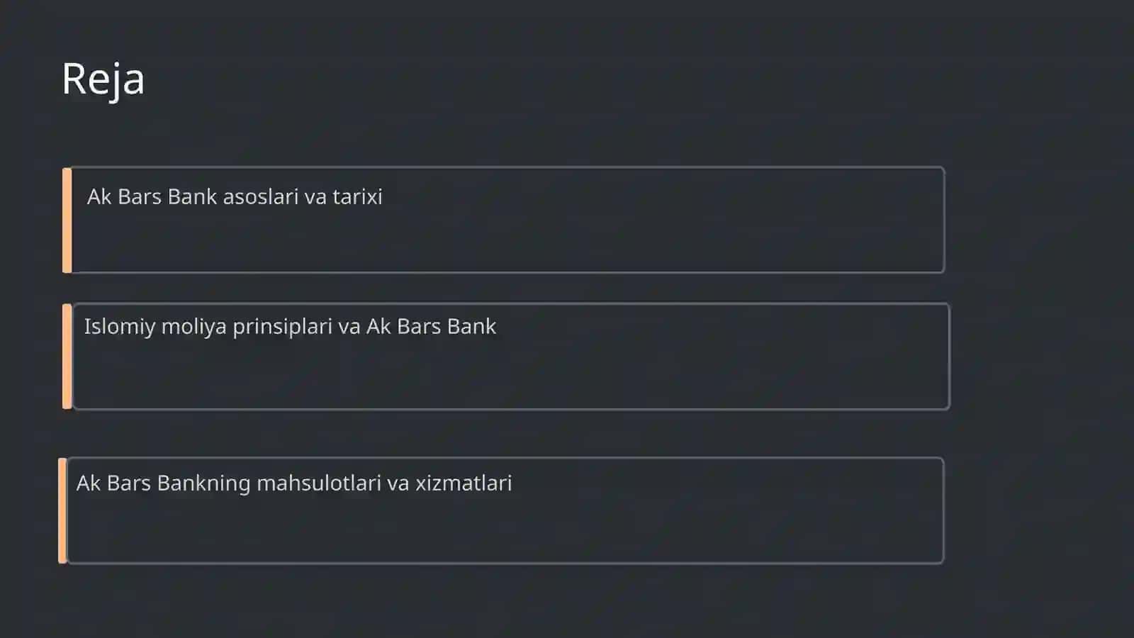 Ak Bars Bank islomiy moliya tashkiloti 2