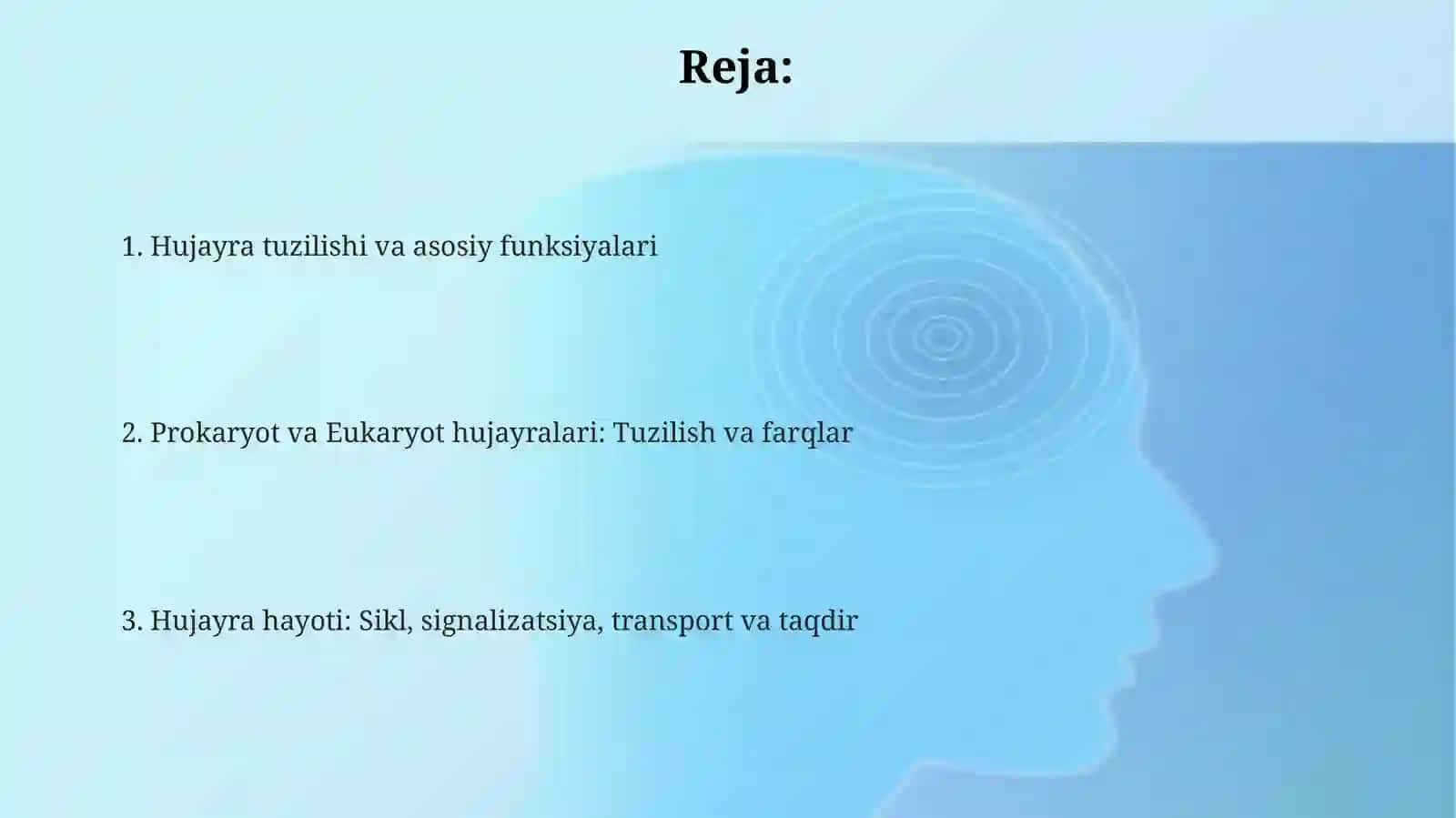 Teri tuzilishi va funksiyasi 2