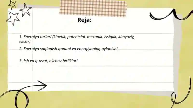 Energiya va Harakat 2