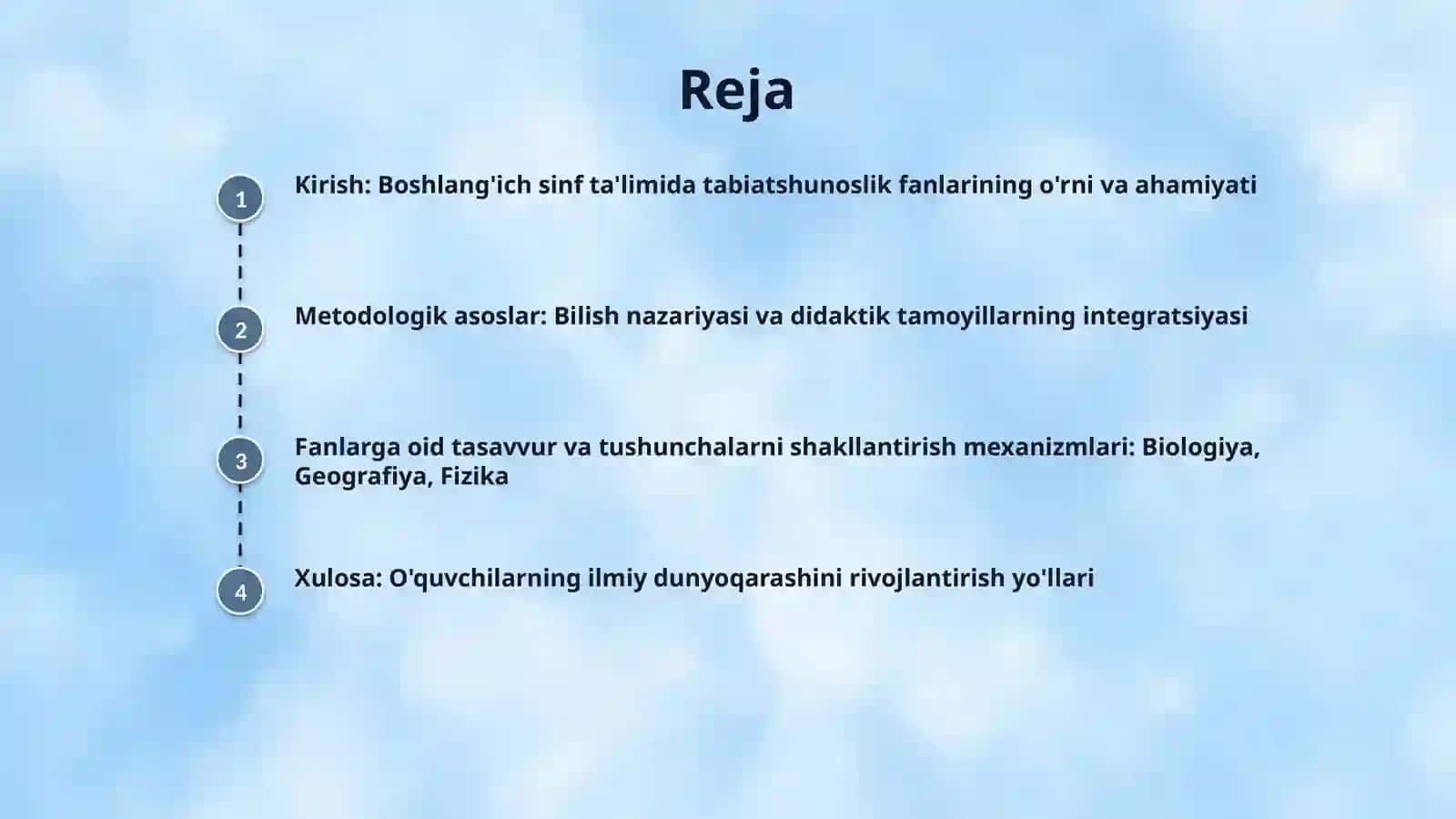 Boshlangʻich sinf oʻquvchilarida biologiya,geografiya,fizika faniga oid tasavvur va tushunchalarning metodologik asoslari 2